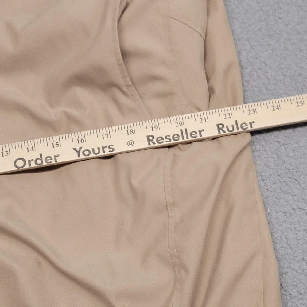 Polo Ralph Lauren Jacket Mens XL Beige Bi-Swing Bomber Collared Plaid Lined - Picture 9 of 15